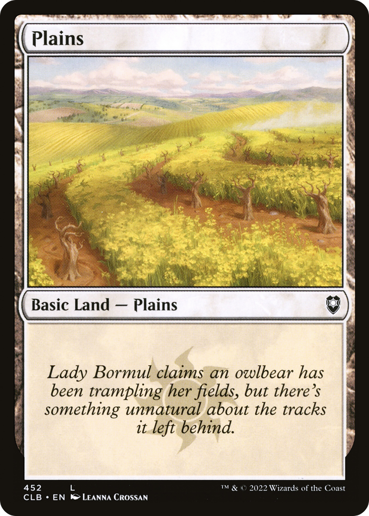 Plains (452) - Commander Legends: Battle for Baldur's Gate