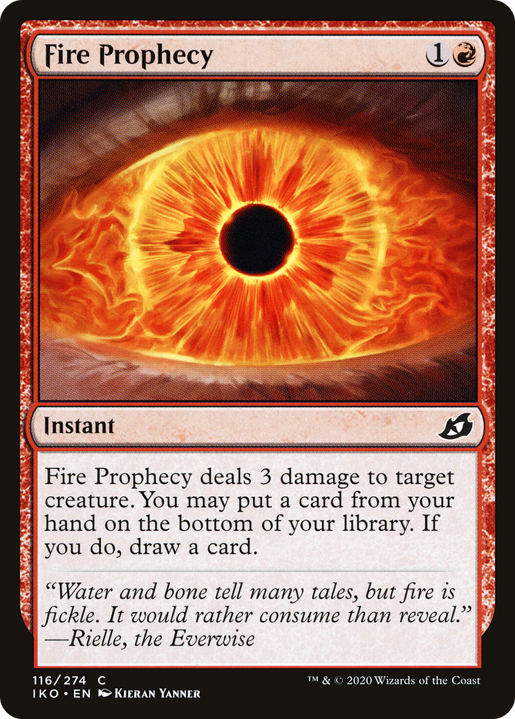 Fire Prophecy (116) - Ikoria: Lair of Behemoths