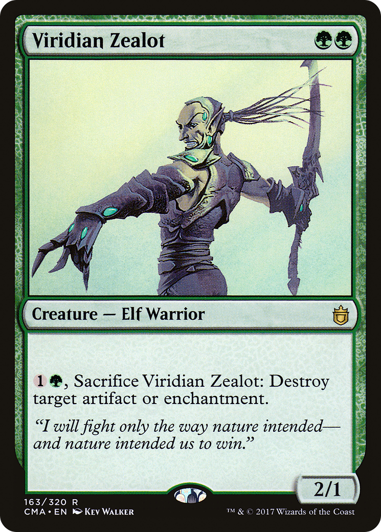 Viridian Zealot (163) - Commander Anthology