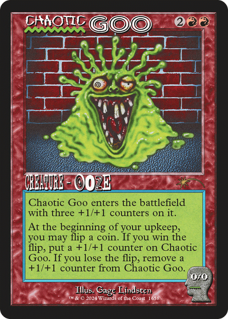 Chaotic Goo (Retro) (1658) Foil - Secret Lair Drop