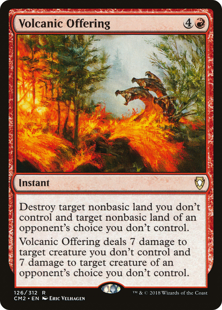 Volcanic Offering (126) - Commander Anthology Volume II