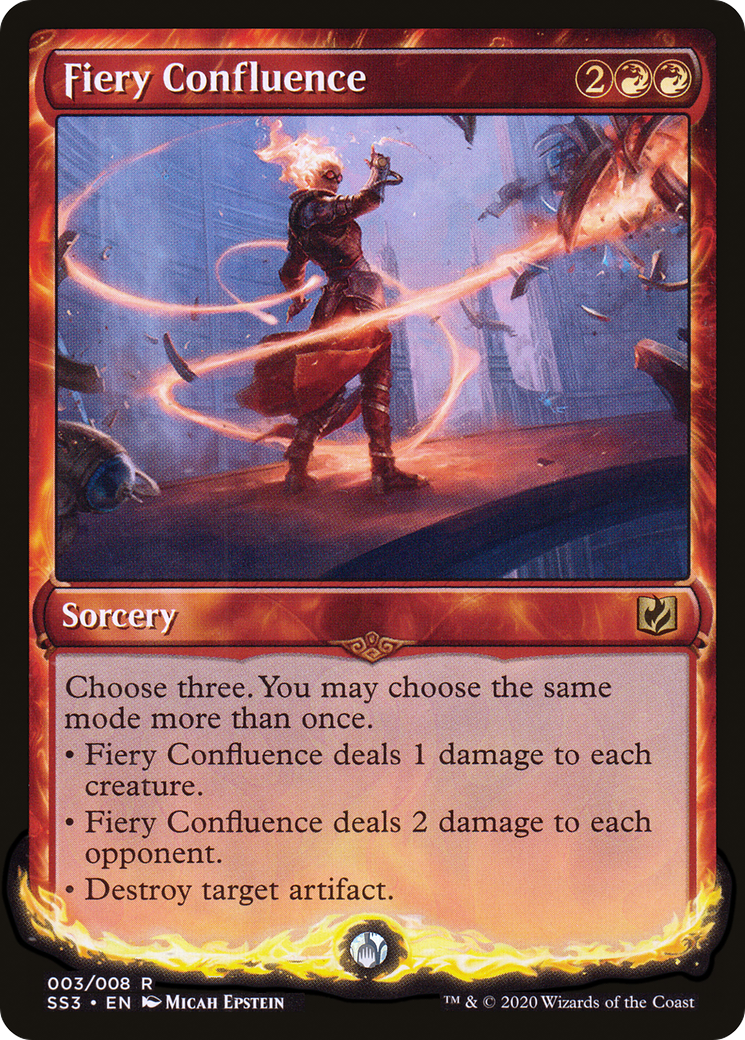 Fiery Confluence (003) Foil - Signature Spellbook: Chandra