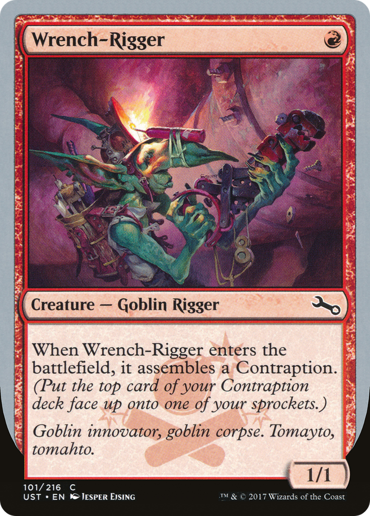 Wrench-Rigger (101) - Unstable