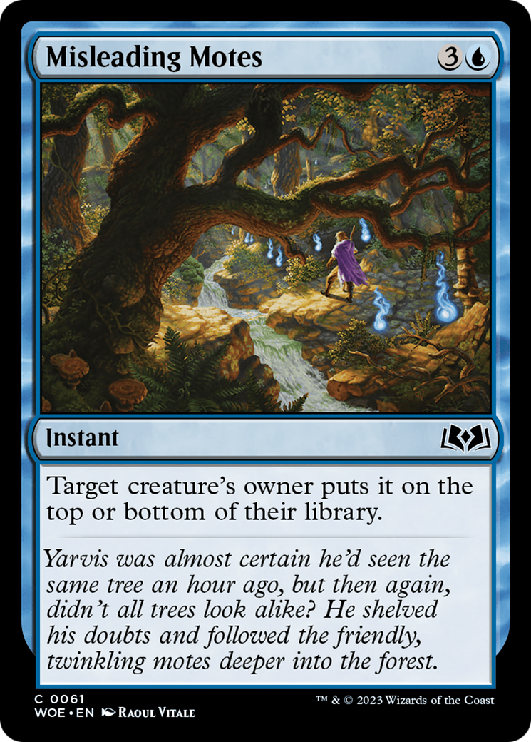 Misleading Motes (061) Foil - Wilds of Eldraine