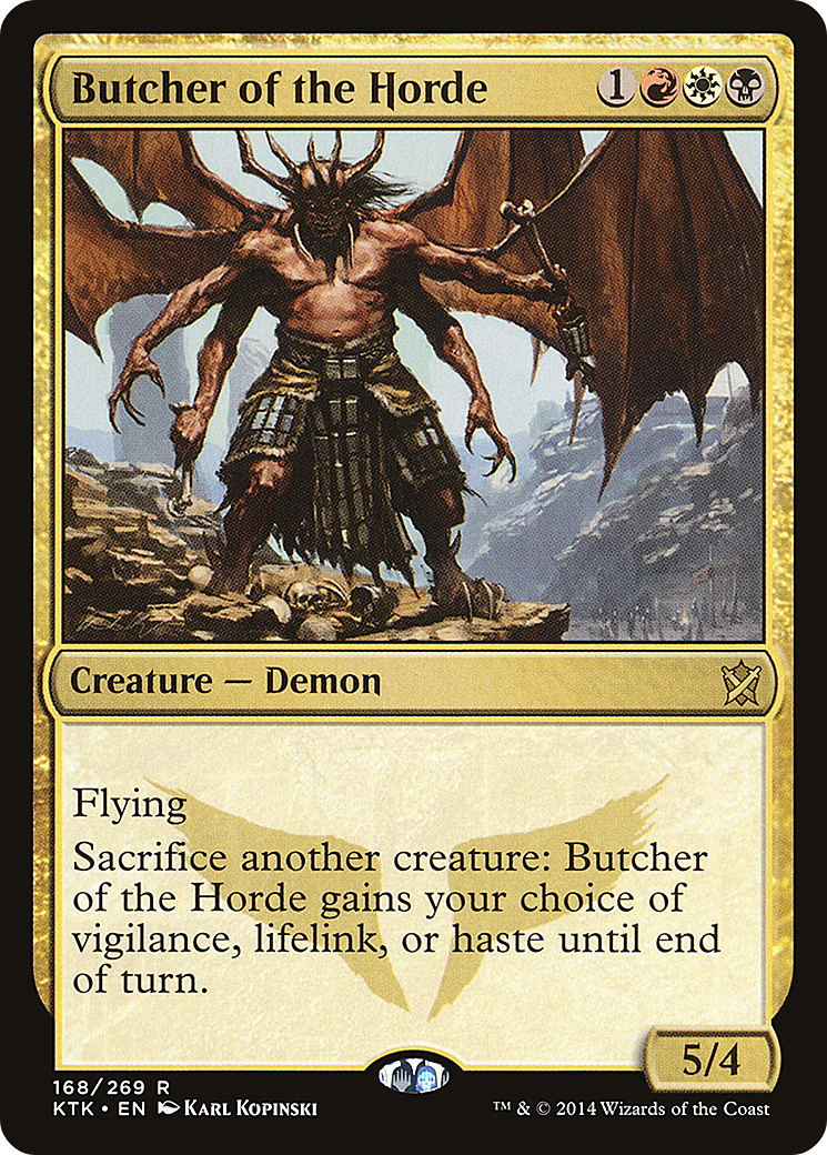 Butcher of the Horde (168) - Khans of Tarkir