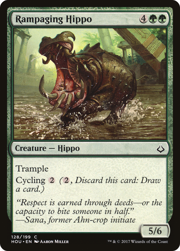 Rampaging Hippo (128) - Hour of Devastation