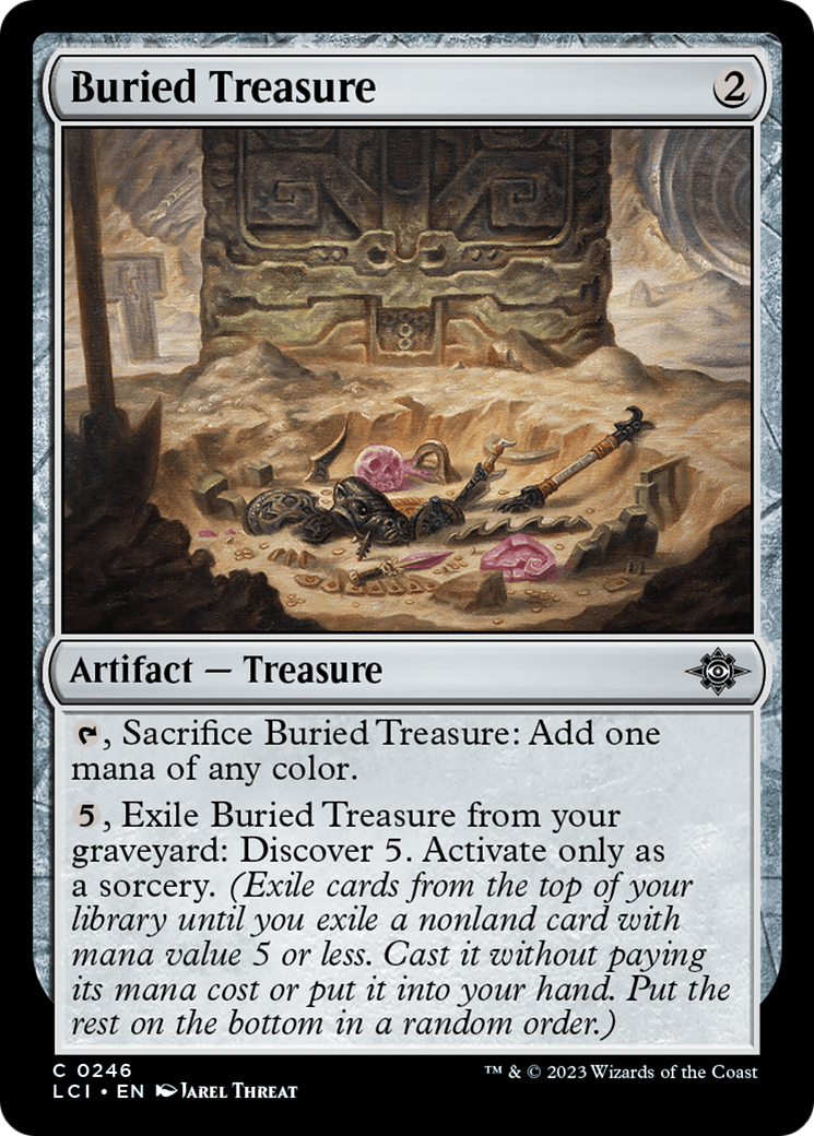 Buried Treasure (246) Foil - The Lost Caverns of Ixalan
