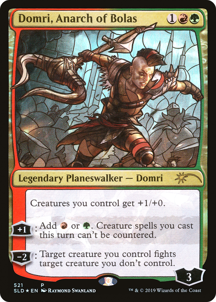 Domri, Anarch of Bolas (521) Foil - Secret Lair Drop
