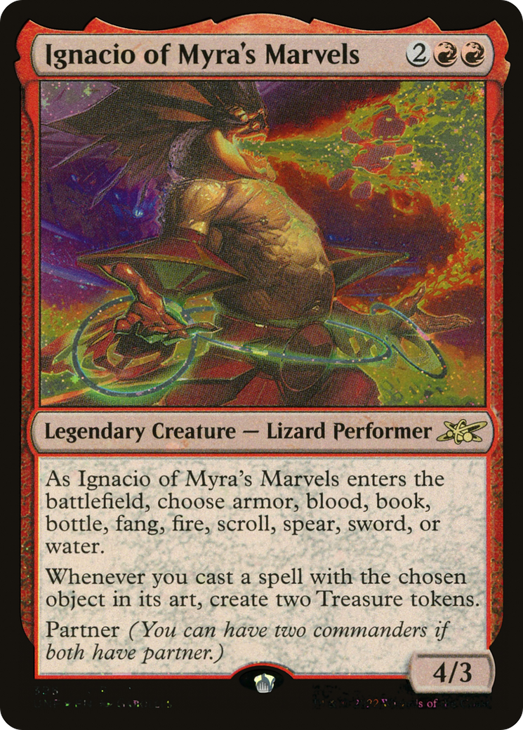 Ignacio of Myra's Marvels (398) Foil - Unfinity