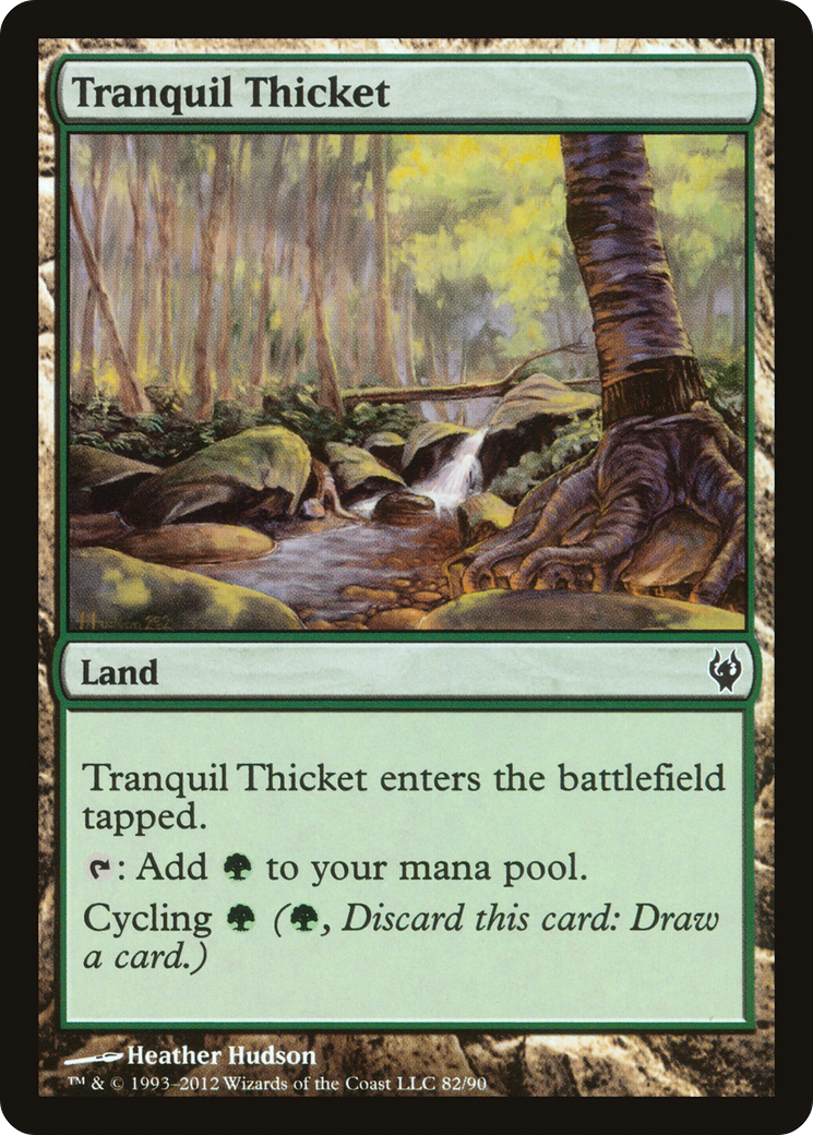 Tranquil Thicket (082) - Duel Decks: Izzet vs. Golgari