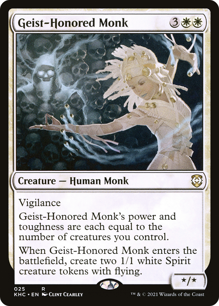 Geist-Honored Monk (025) - Kaldheim Commander