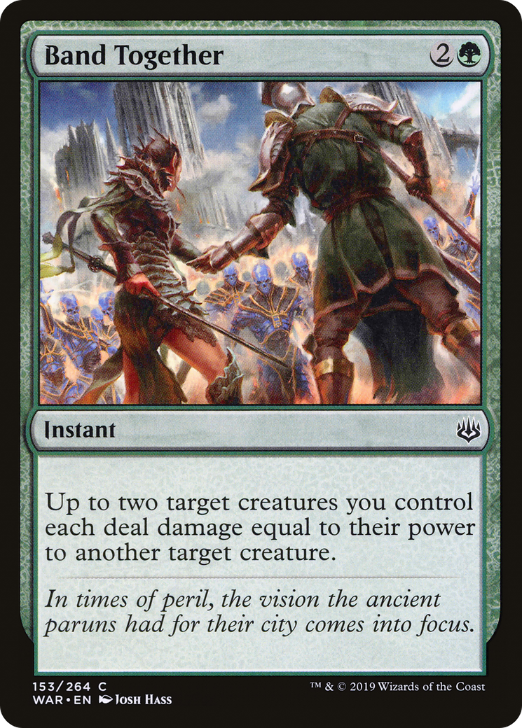 Band Together (153) Foil - War of the Spark