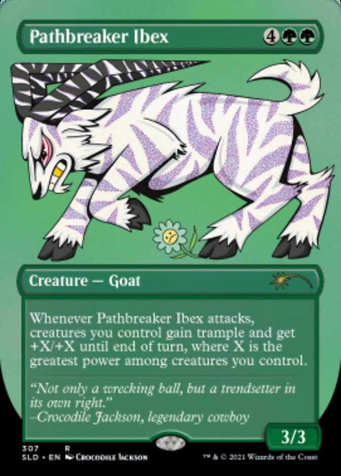 Pathbreaker Ibex (307) Foil - Secret Lair Drop Series