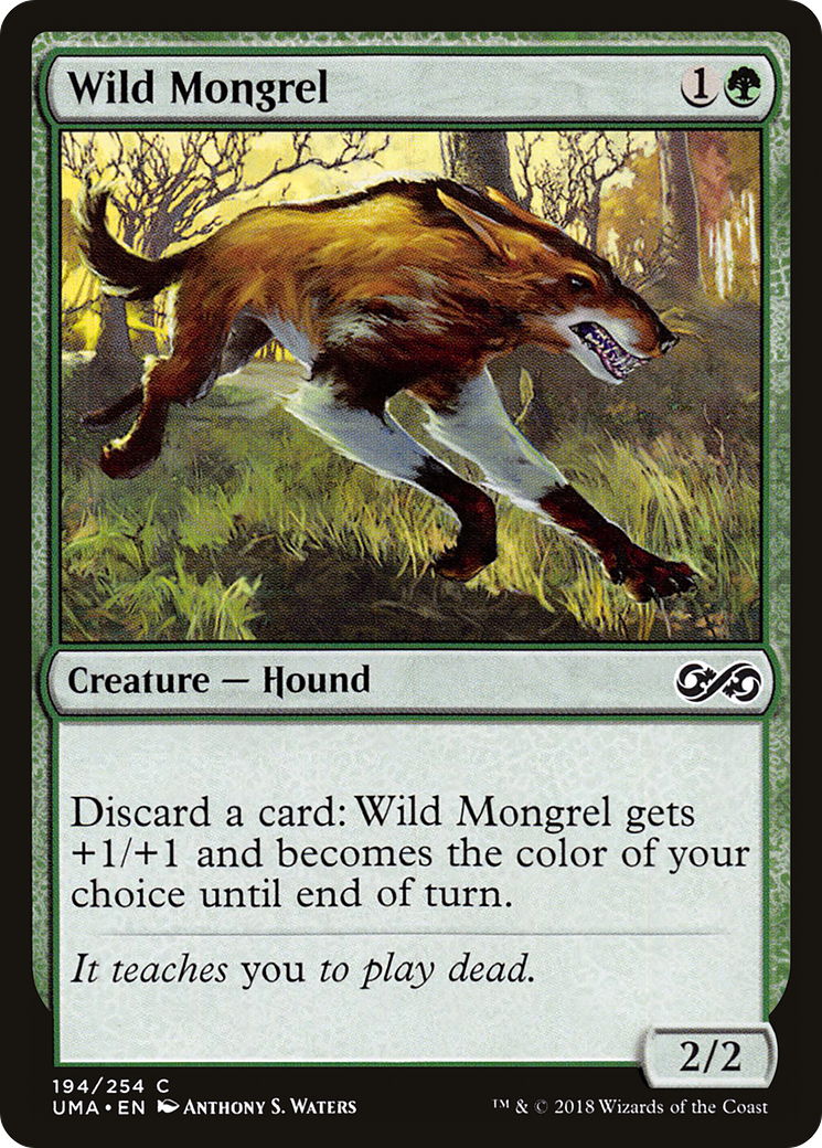 Wild Mongrel (194) Foil - Ultimate Masters