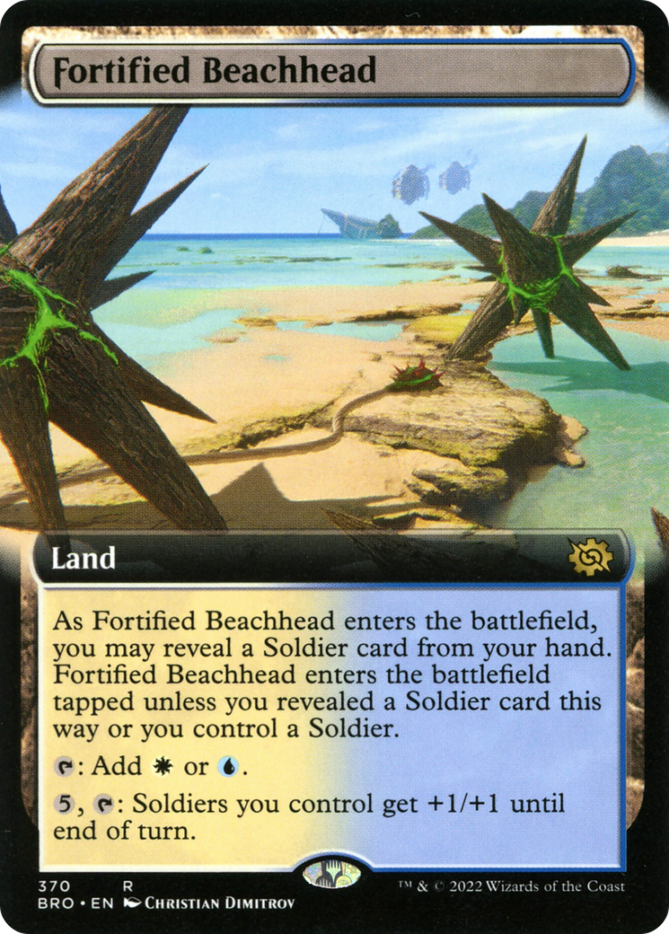 Fortified Beachhead (Extended Art) (370) - The Brothers' War