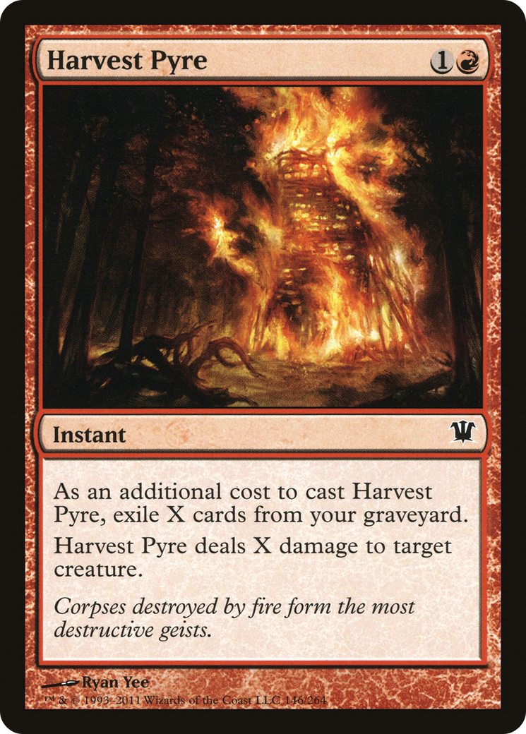Harvest Pyre (146) Foil - Innistrad