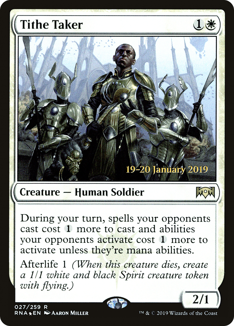 Tithe Taker (027) Foil - Ravnica Allegiance Promos
