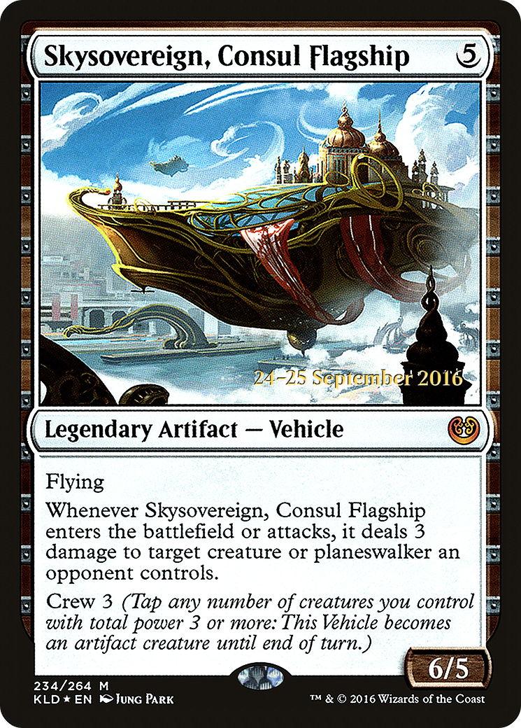 Skysovereign, Consul Flagship (234) Foil - Kaladesh Promos