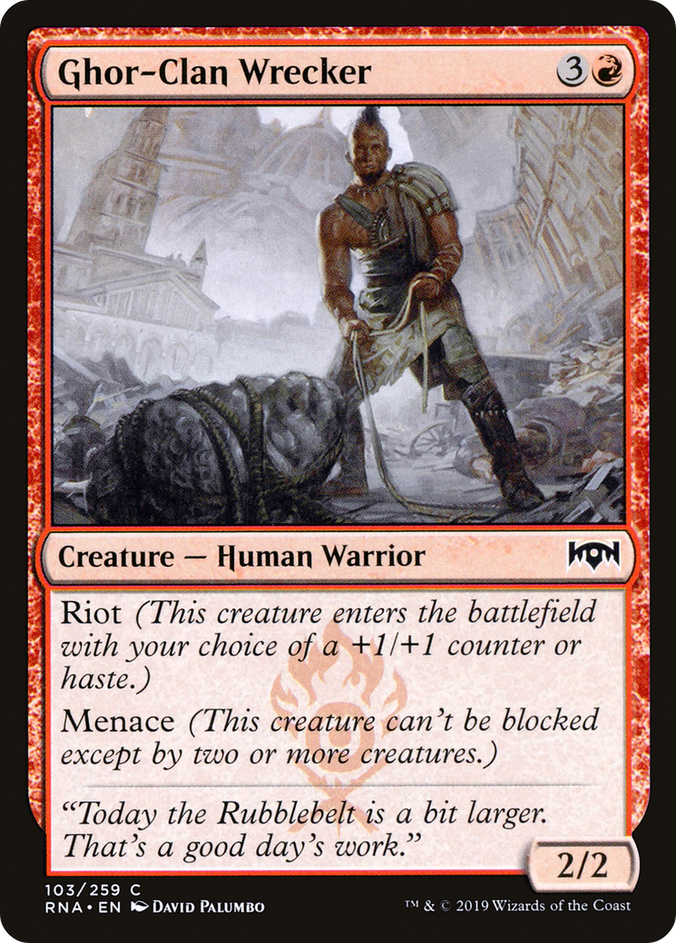 Ghor-Clan Wrecker (103) Foil - Ravnica Allegiance
