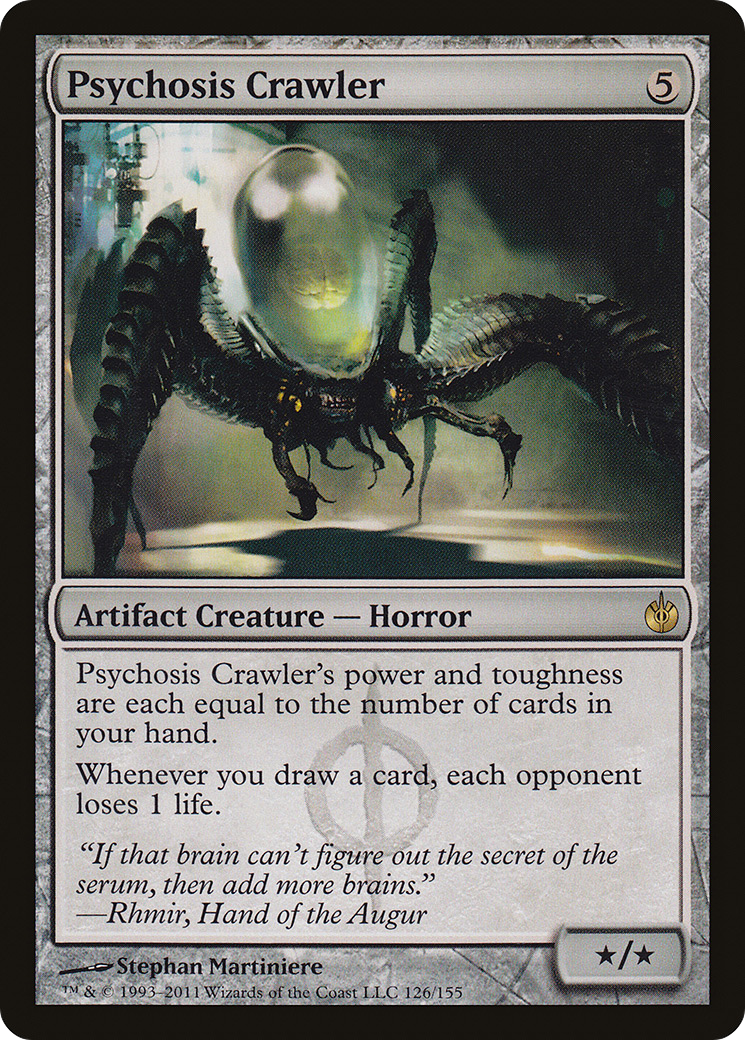 Psychosis Crawler (126) Foil - Mirrodin Besieged