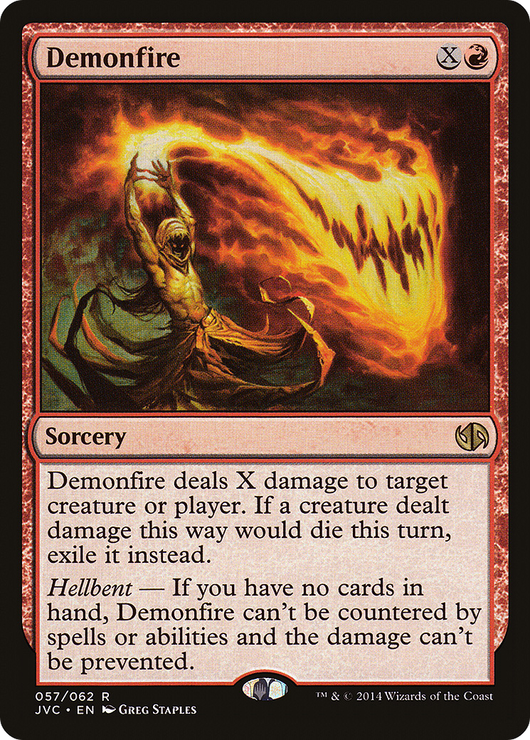 Demonfire (057) - Duel Decks Anthology: Jace vs. Chandra