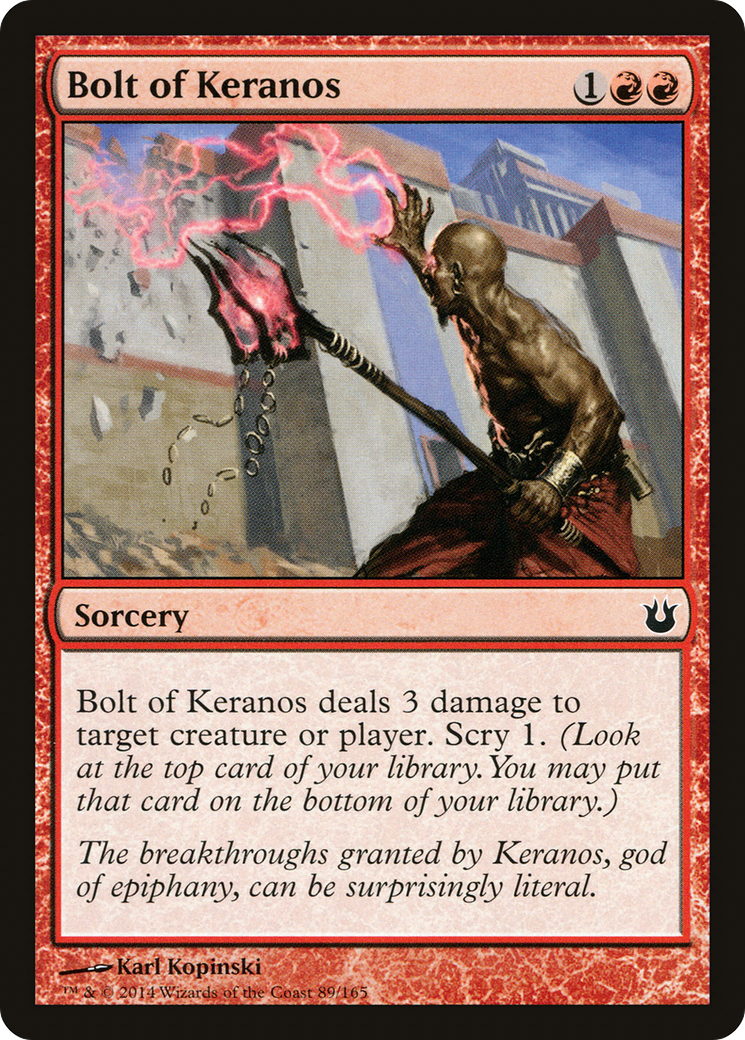 Bolt of Keranos (089) - Born of the Gods