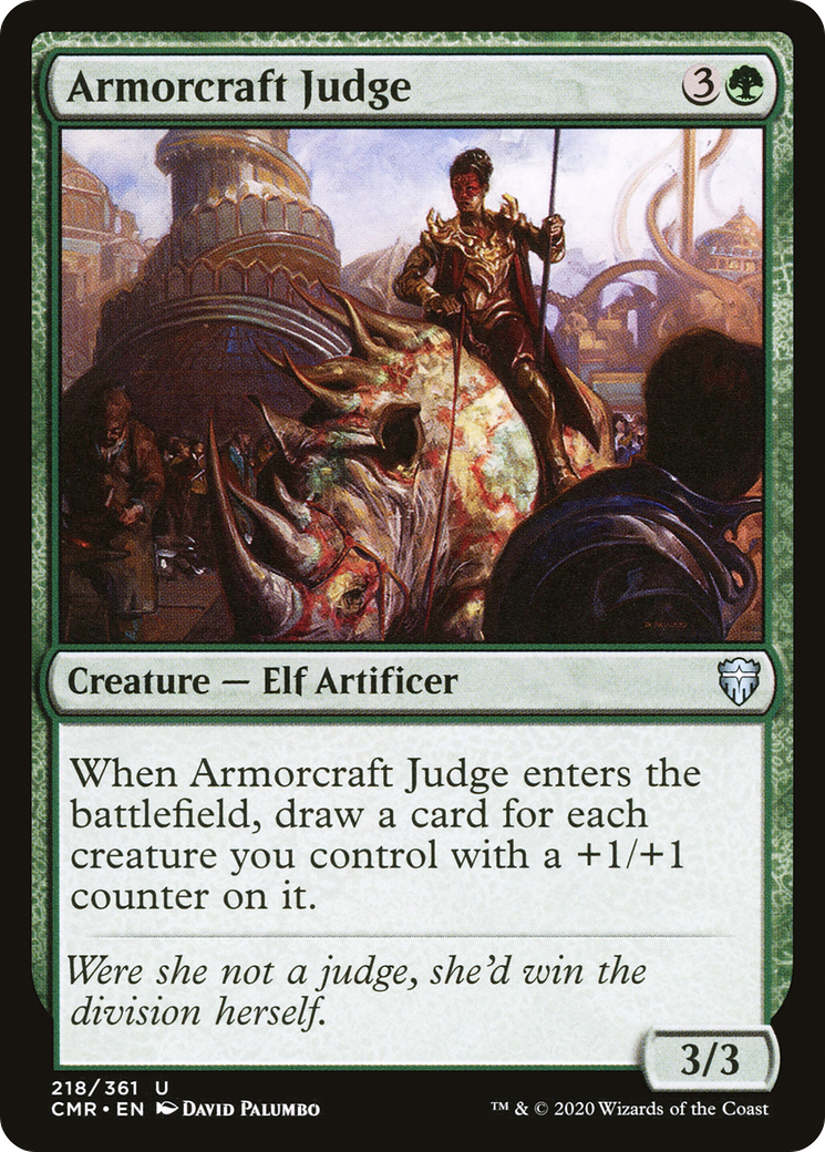 Armorcraft Judge (218) Foil - Commander Legends