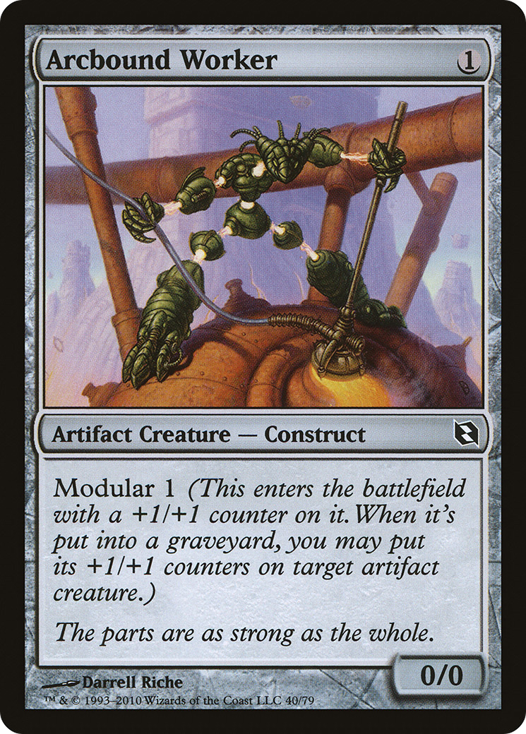 Arcbound Worker (040) - Duel Decks: Elspeth vs. Tezzeret