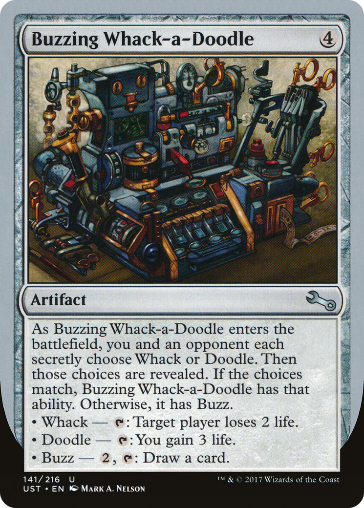 Buzzing Whack-a-Doodle (141) Foil - Unstable