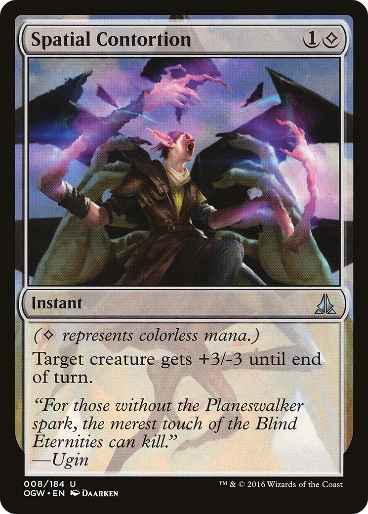Spatial Contortion (008) Foil - Oath of the Gatewatch