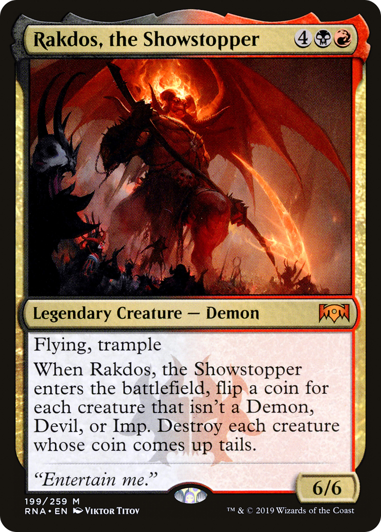 Rakdos, the Showstopper (199) - Ravnica Allegiance