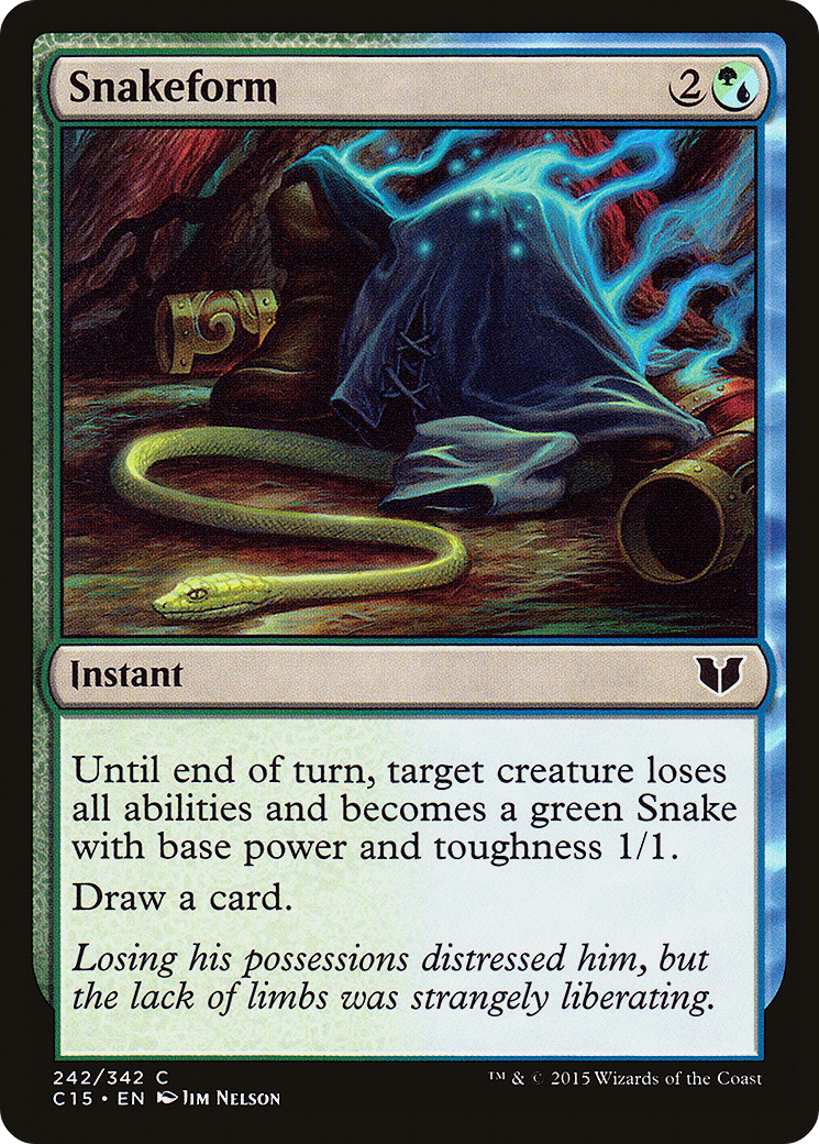 Snakeform (242) - Commander 2015