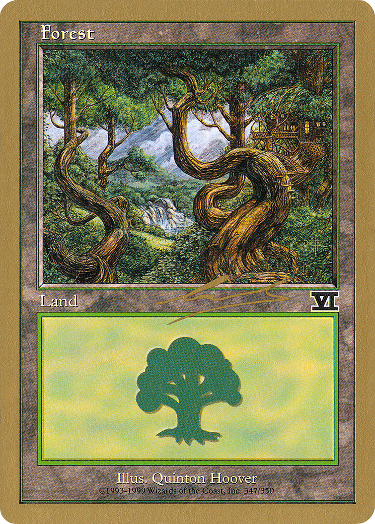Forest (Retro) (nl347) - World Championship Decks 2000