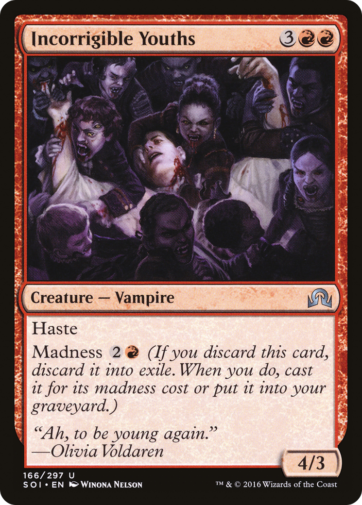 Incorrigible Youths (166) - Shadows over Innistrad