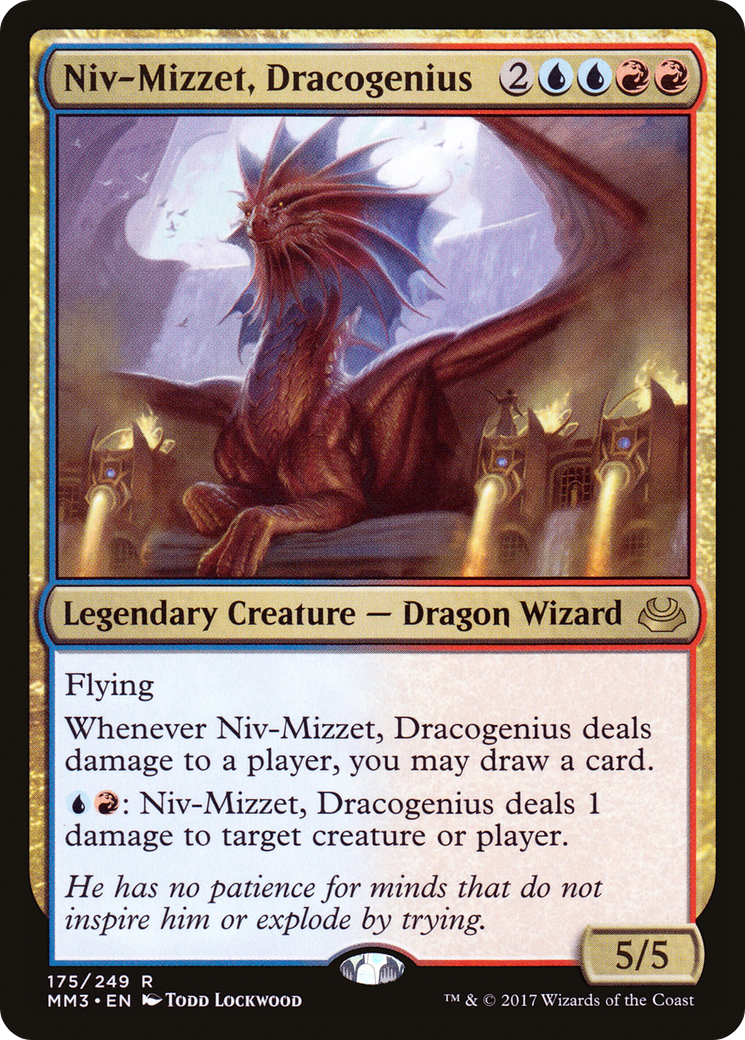 Niv-Mizzet, Dracogenius (175) - Modern Masters 2017