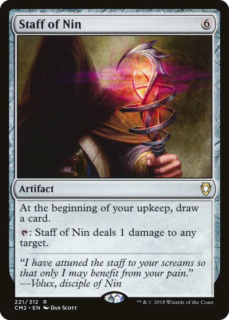 Staff of Nin (221) - Commander Anthology Volume II