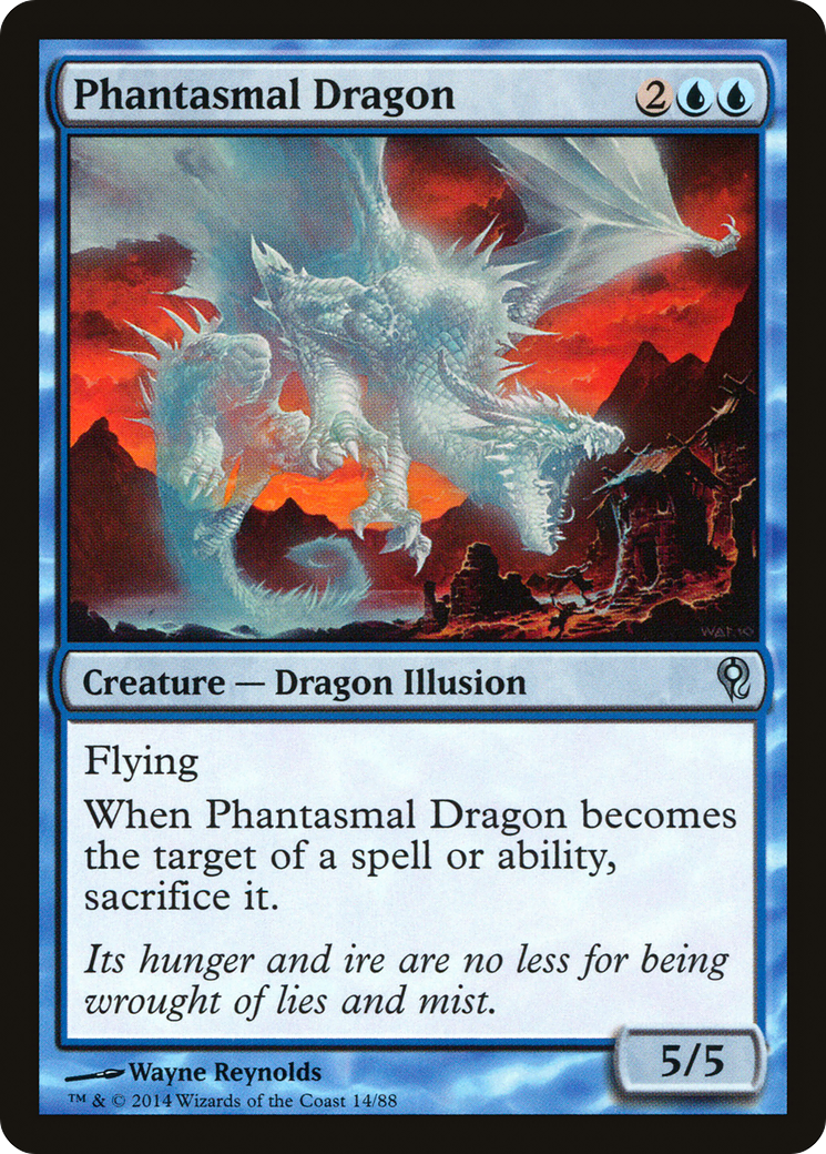 Phantasmal Dragon (014) - Duel Decks: Jace vs. Vraska