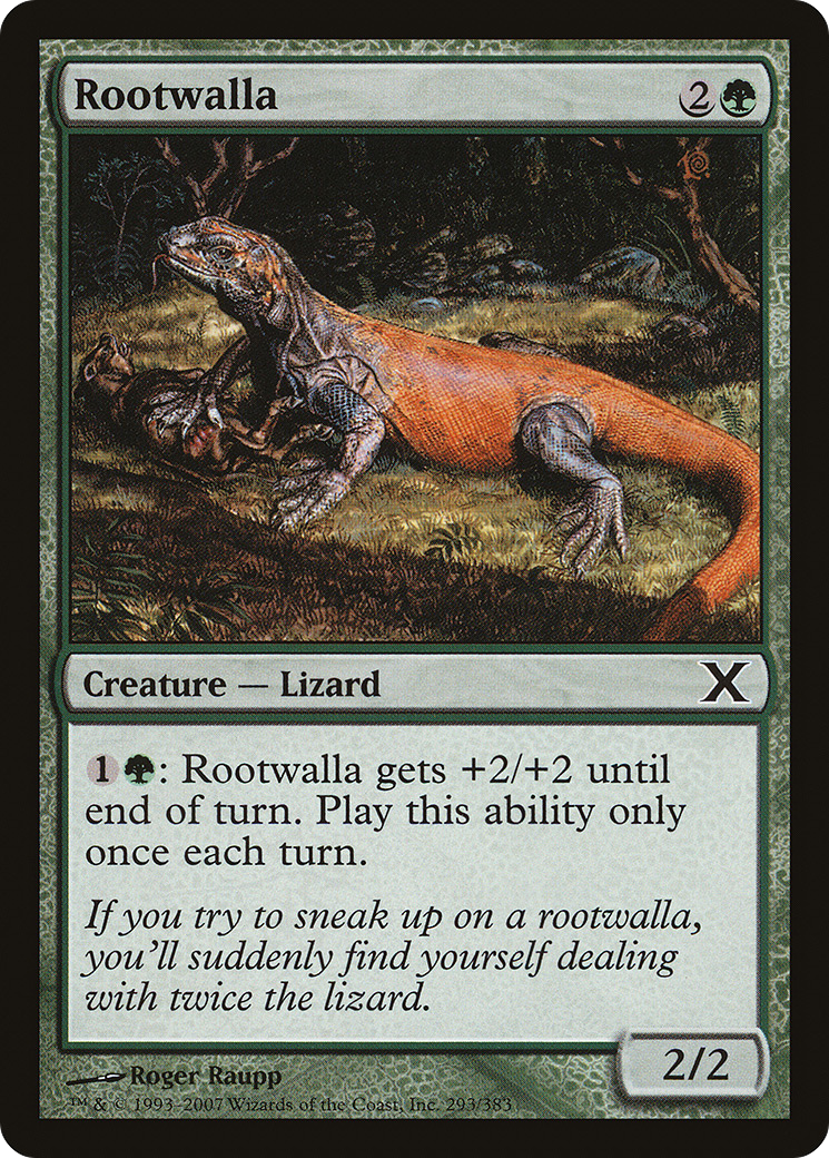 Rootwalla (293) Foil - Tenth Edition
