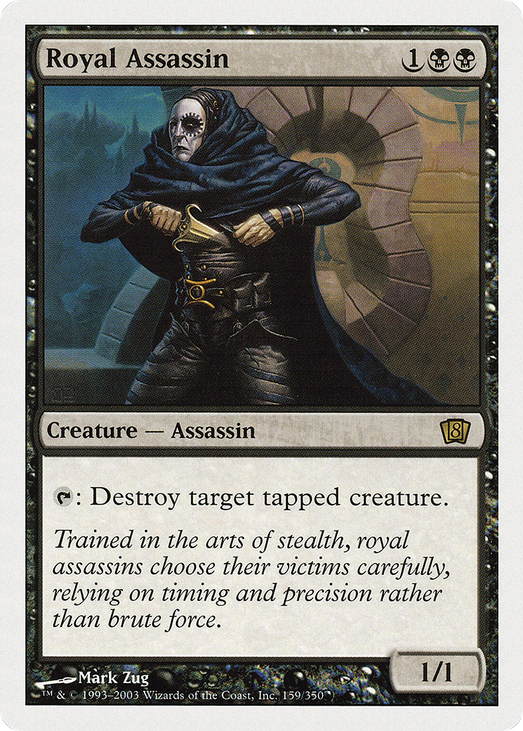 Royal Assassin (159) Foil - Eighth Edition