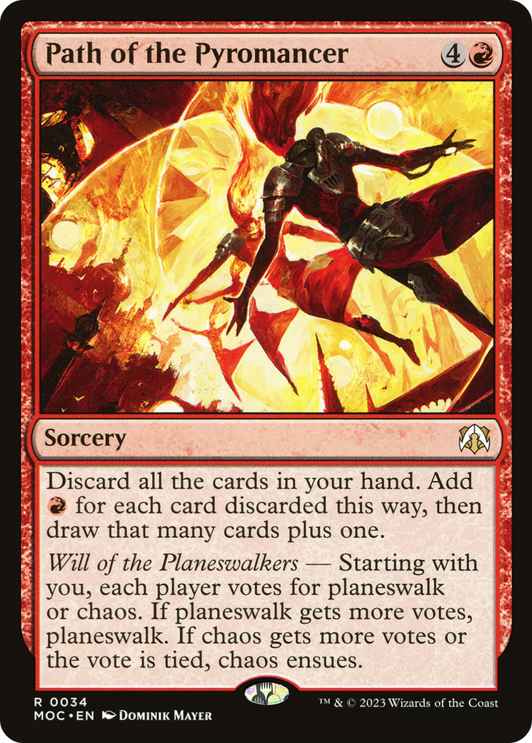 Path of the Pyromancer (034) - March of the Machine Commander