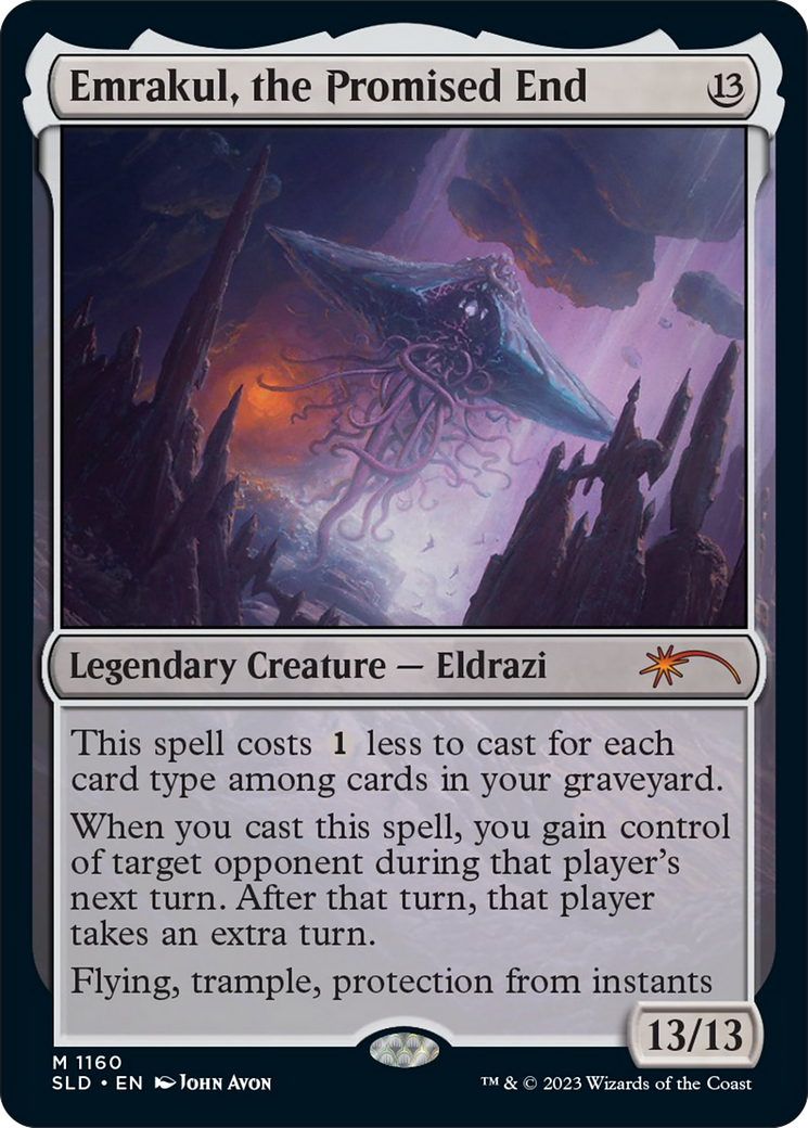 Emrakul, the Promised End (1160) - Secret Lair Drop