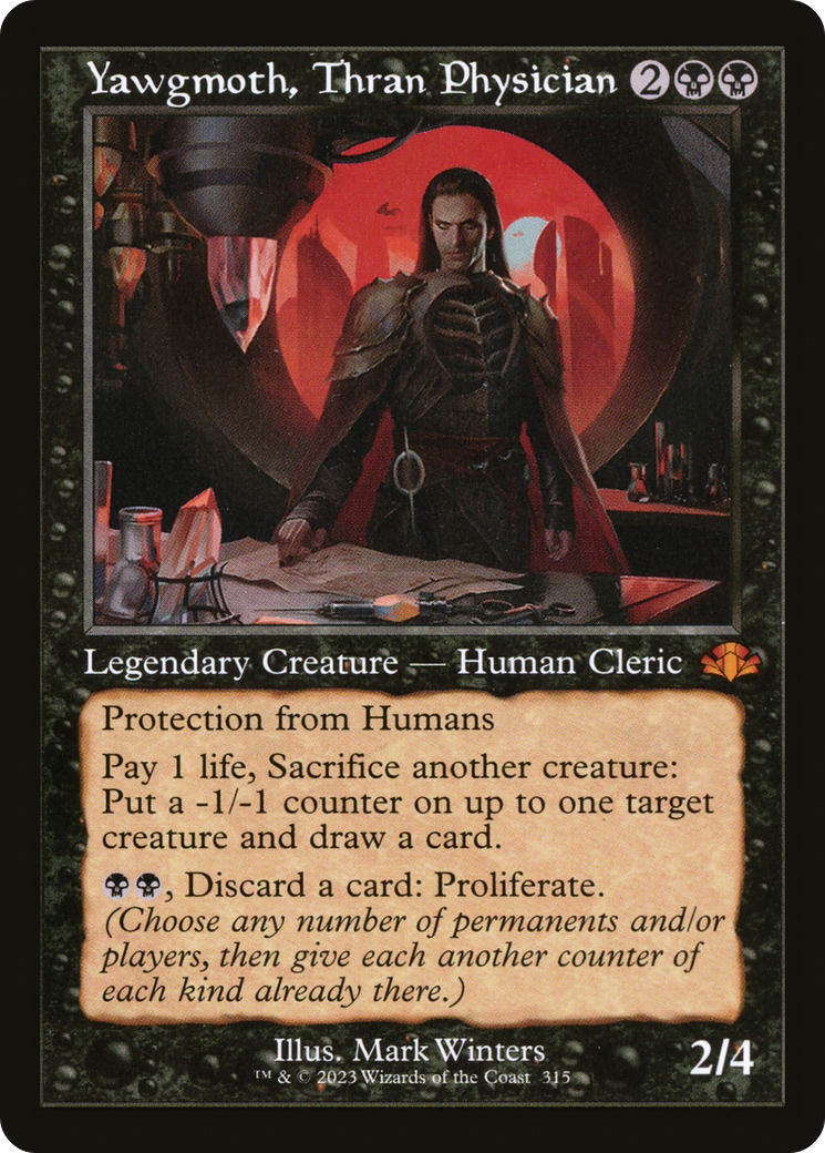 Yawgmoth, Thran Physician (Retro) (315) - Dominaria Remastered
