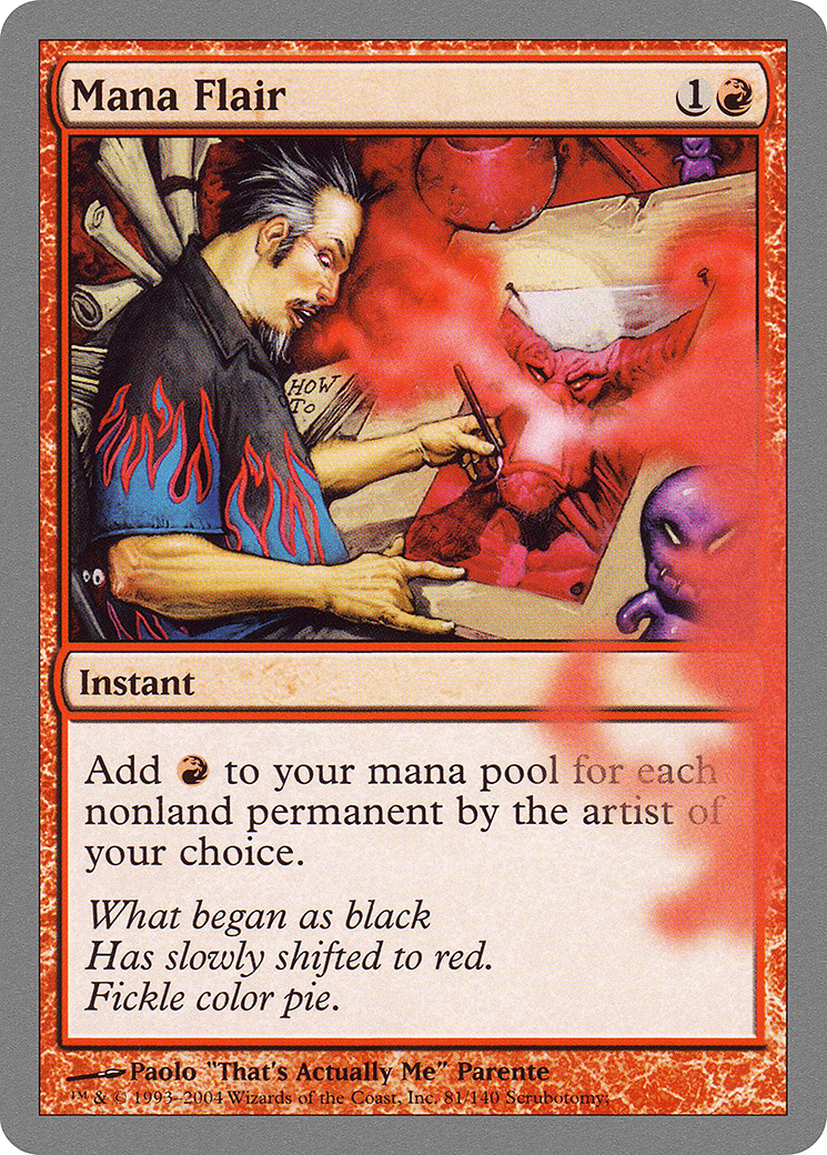 Mana Flair (081) - Unhinged