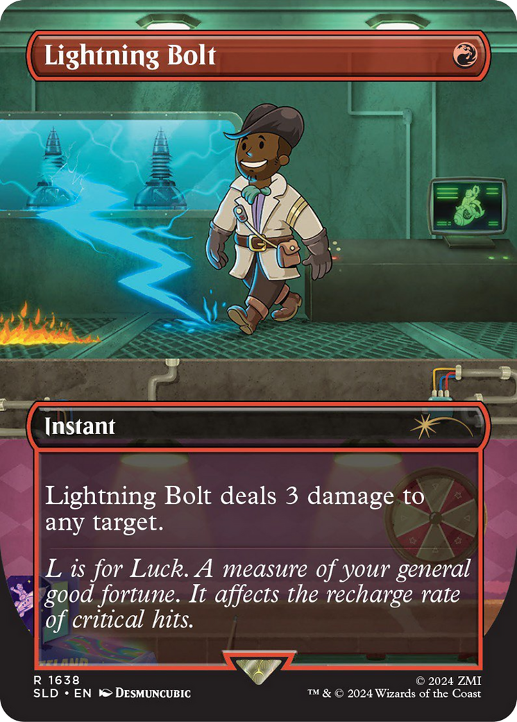Lightning Bolt (1638) - Secret Lair Drop