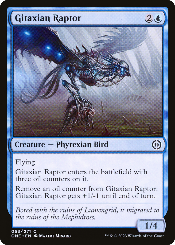 Gitaxian Raptor (053) Foil - Phyrexia: All Will Be One
