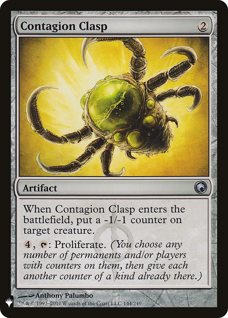 Contagion Clasp (SOM-144) - The List