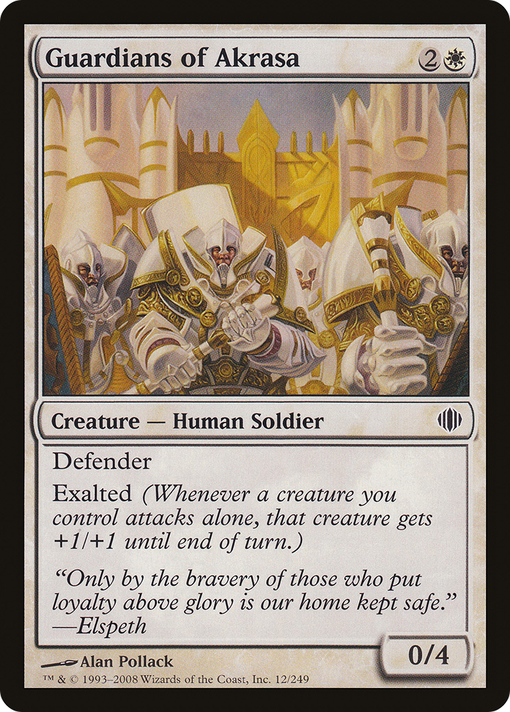 Guardians of Akrasa (012) Foil - Shards of Alara
