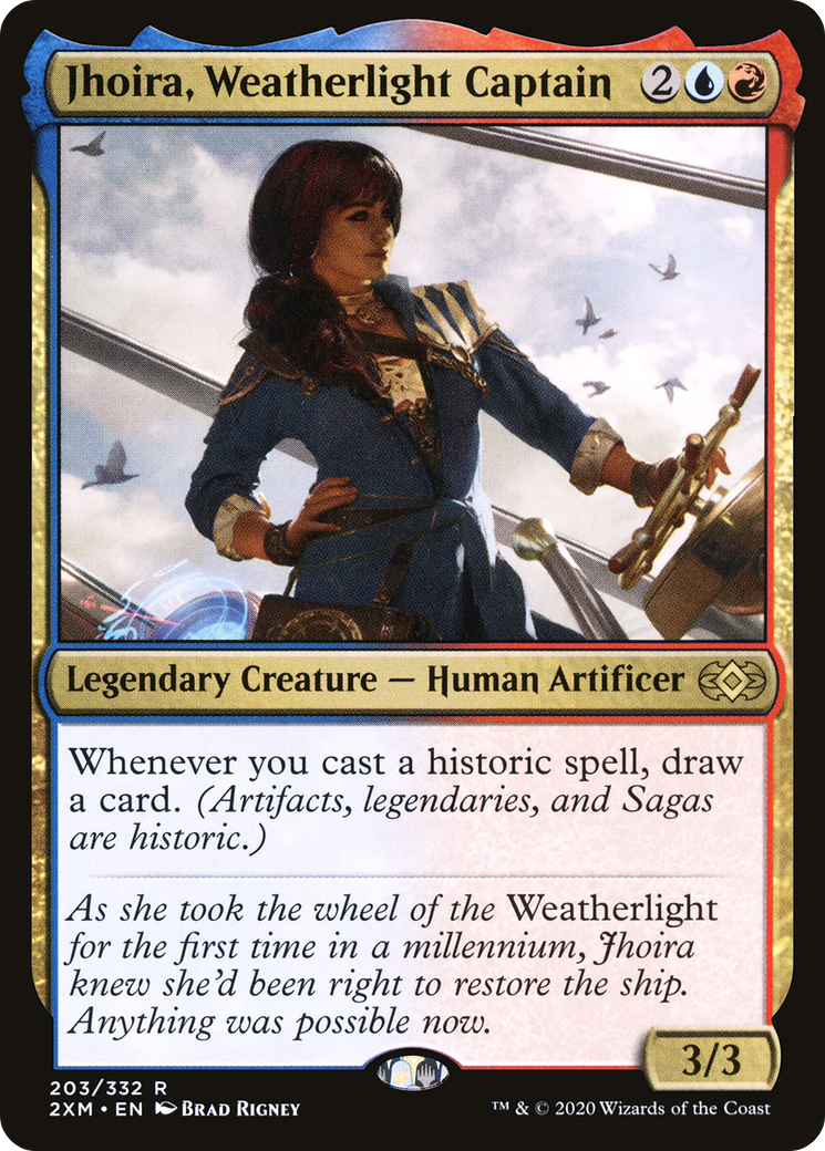 Jhoira, Weatherlight Captain (203) Foil - Double Masters