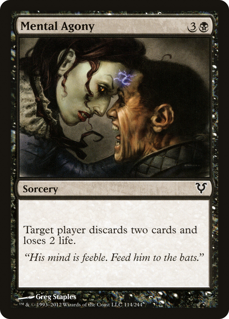 Mental Agony (114) - Avacyn Restored