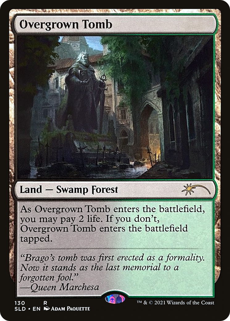 Overgrown Tomb (130) - Secret Lair Drop
